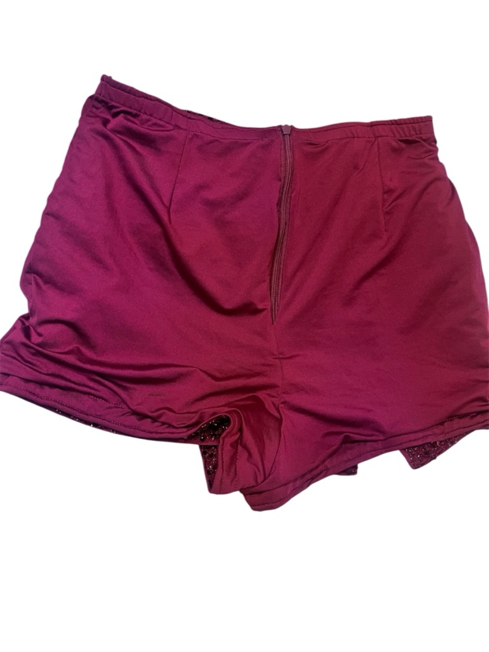 SHEIN Sparkling Sequin Mini Skirt — Deep Pink - Picture 7 of 9